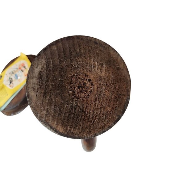 Vintage Wood Spice Container, Tea Canister With Lid & Sedatole Sharp & Dohme Ad - Picture 6 of 13